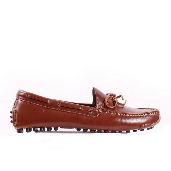 Cole Haan Men's 10.5D Gunnison Driving Loafer Brown Leather Slip-On - Picture 1 of 9